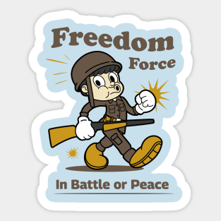 Freedom Force Sticker